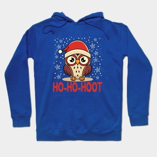 Ho Ho Hoot Owl Christmas Hoodie